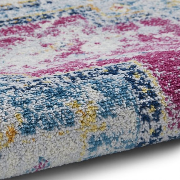 Boston G0532 Rug Fuchsia/Blue