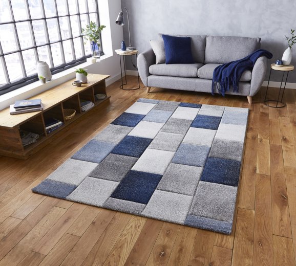 Brook 21830 Rug Grey/Blue