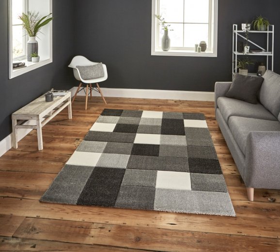 Brook 646 Rug Grey