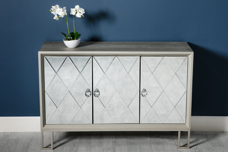 Crystal 3 Door Sideboard