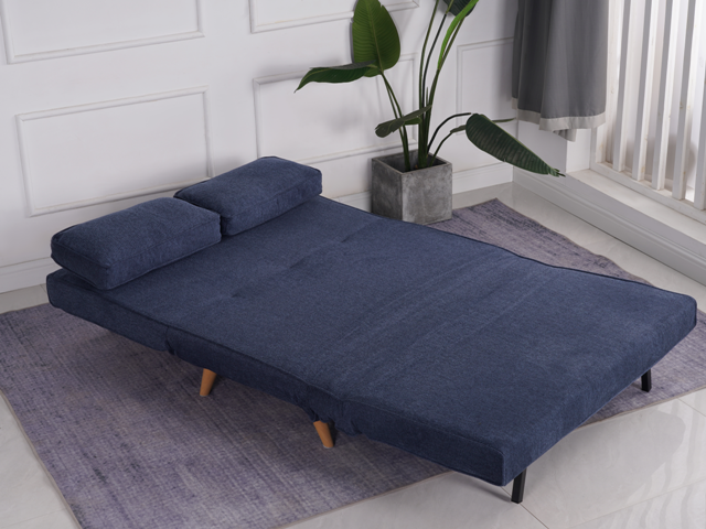 Kaylee Double Sofa Bed - Denim Blue