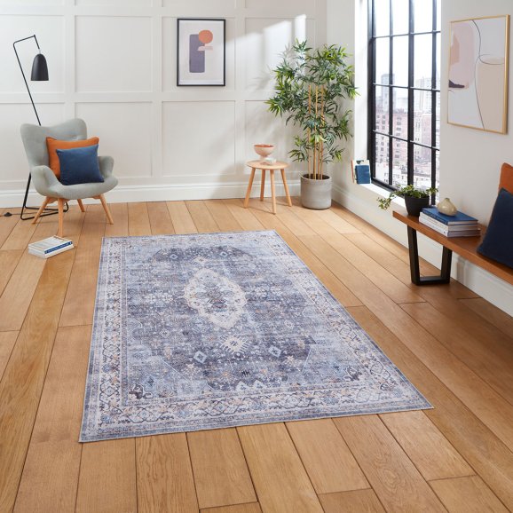 Tabby H1156 Rug Blue