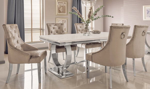 Ria Dining Table - 2000 Cream